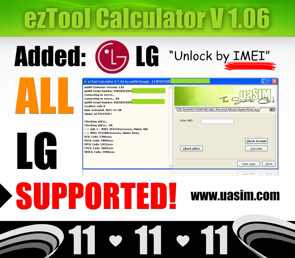 [uaSIM Dongle - News] ezTools Free Software Updates. - GSM ...